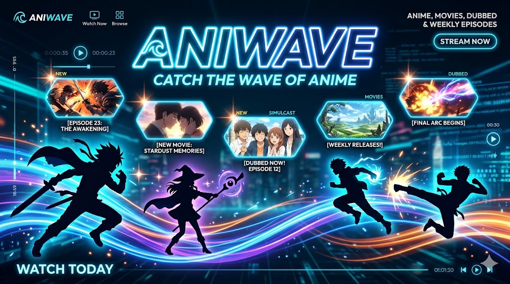 anime streaming banner